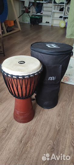 Джембе африканский барабан Meinl 10