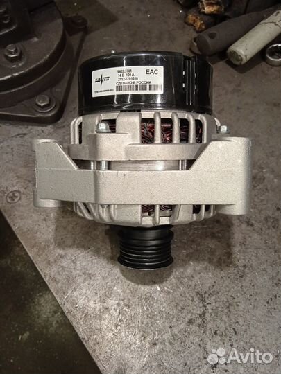 Генератор 100А Газель на 405, 406, 409 двигатель