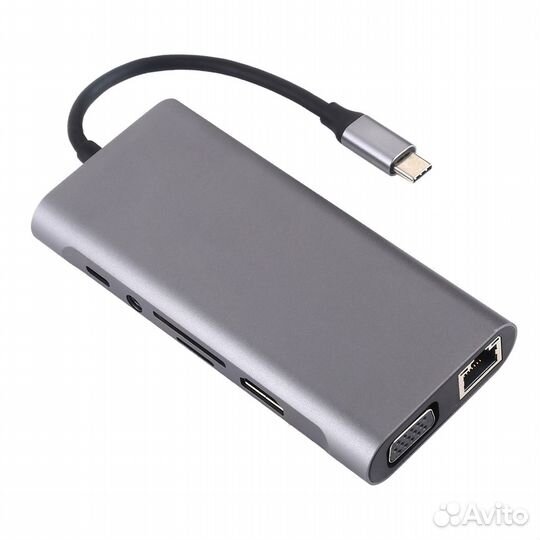USB Хаб type-c на MacBook 11в1 bronka