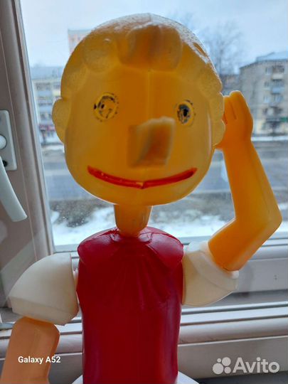 Кукла СССР бу-ра-ти-но 1968