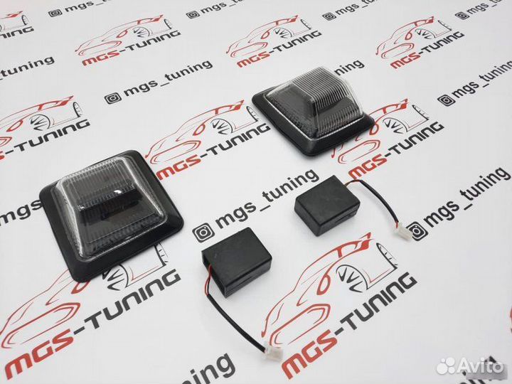 Повторители поворотников w463 стиль 2018+ Black