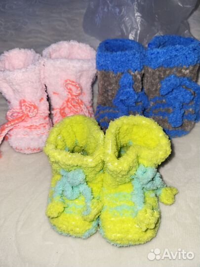 Носки шерстяные вязаные натуральная овечья шерсть