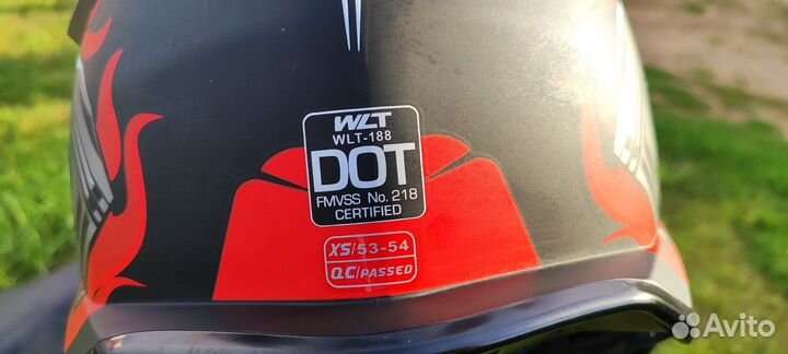 Кроссовый шлем