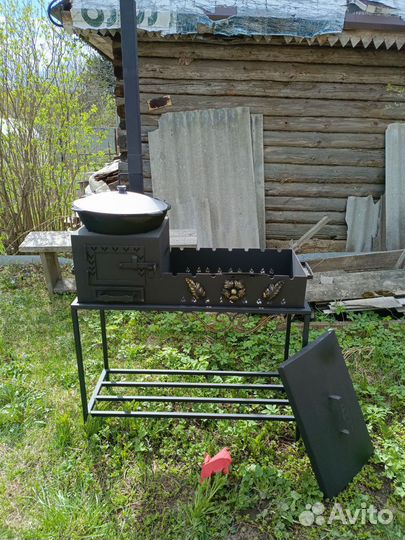 Мангал 3 мм разборный