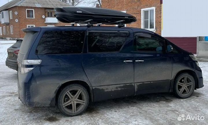 Автобокс Voyage X - черный тиснение с уф