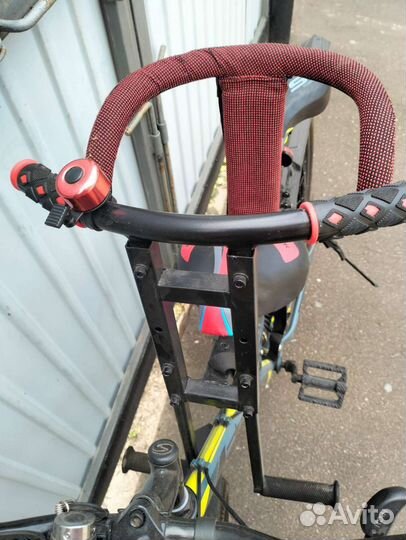 Детское велокресло переднее на раму