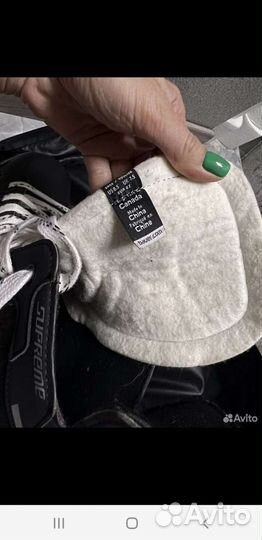 Хоккейные коньки bauer 42 размер