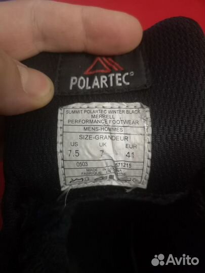 Зимние ботинки с мембраной Merrell Summit Polartec