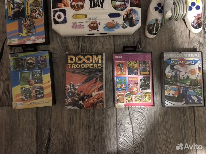 Игровая приставка sega