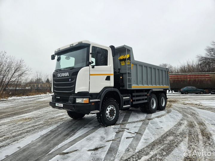 Самосвал 16 м³ Scania P440B 6X6 HZ, 2014
