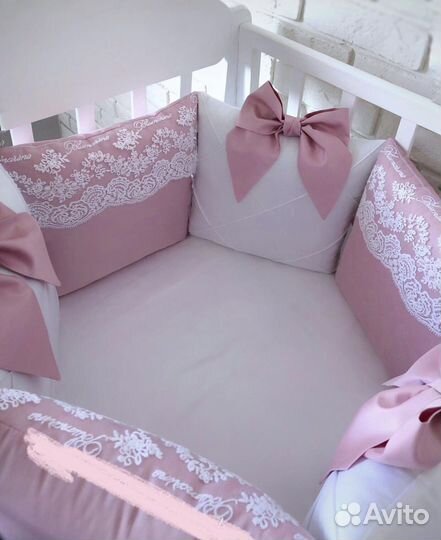 Бортики в детскую кроватку