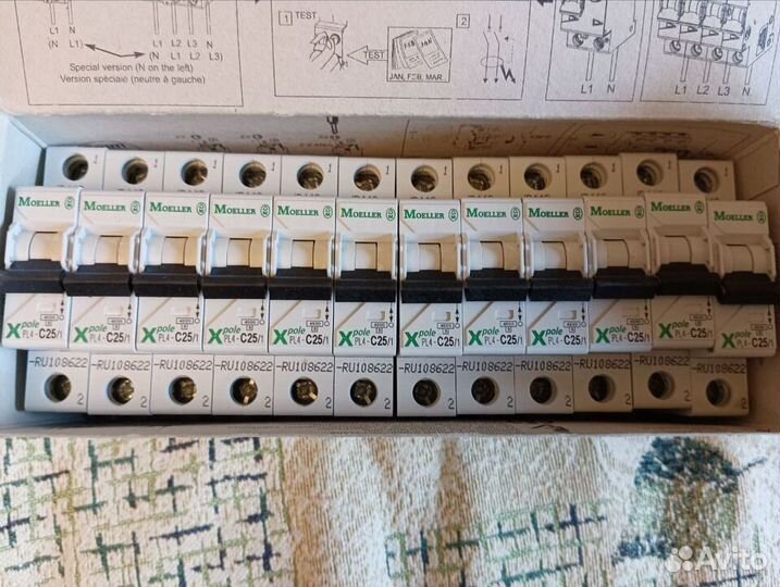 Автоматы узо Контакторы moeller PL4 PL6 PF4 PF6