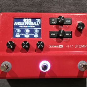 Гитарный процессор line 6 hx stomp