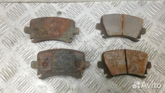 Тормозные колодки задние volkswagen passat B7 (ODN