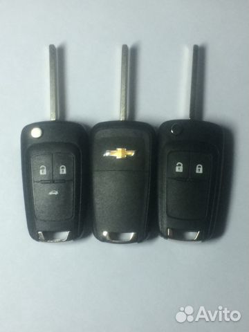 Ключ Chevrolet с платой и чипом