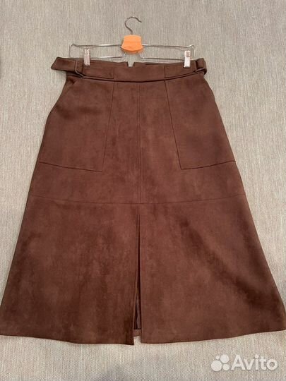 Замшевая юбка