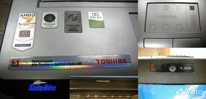 Ноутбук toshiba satellite A210-16G