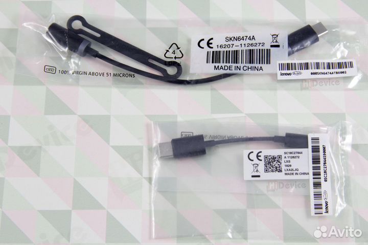 Адаптер Motorola Type C - Audio 3.5 мм (новый)