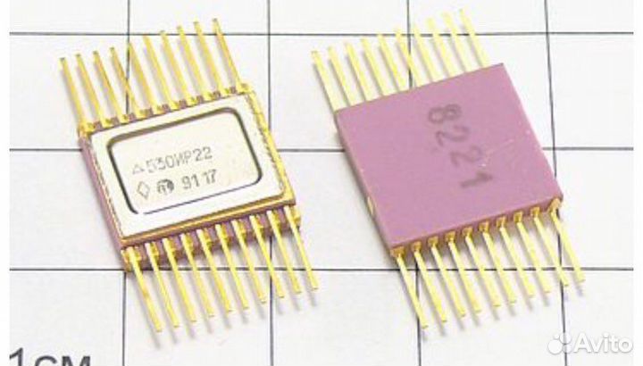 Радиодеталь микросхемы