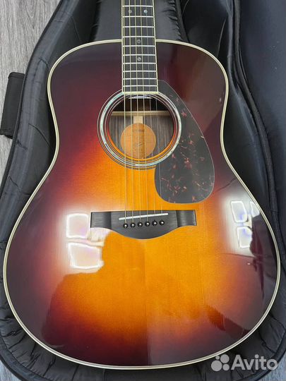 Гитара yamaha ll16 sunburst полный массив