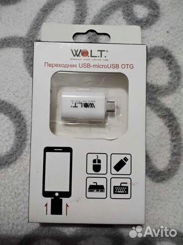 Переходник USB на micro USB OTG