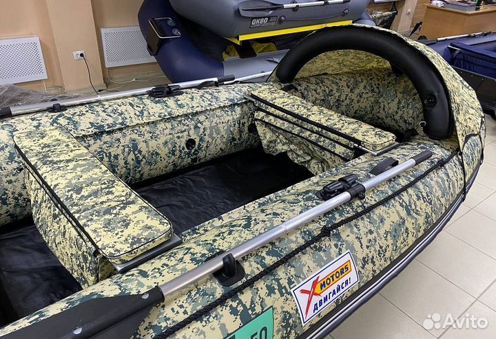 Надувная лодка gladiator E350 (X-motors edition)