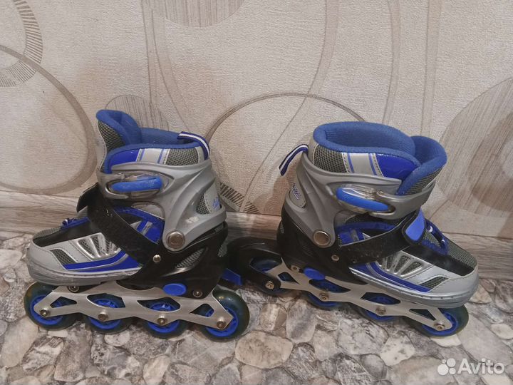Роликовые коньки детские раздвижные