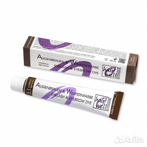 Краска для бровей и ресниц Hair Well