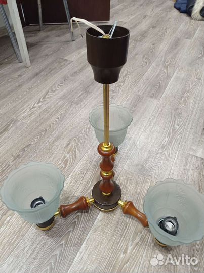 Люстра потолочная ссср. Новая