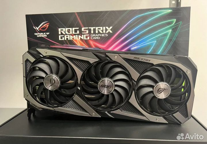 Видеокарта 3090 Rog Strix OC 24Gb Asus