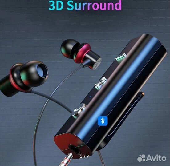 Хорошие наушники X2 с блютуз адаптером