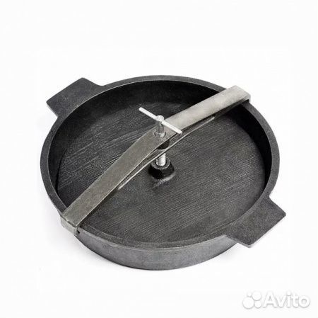 Чугунная сковорода для цыпленка табака