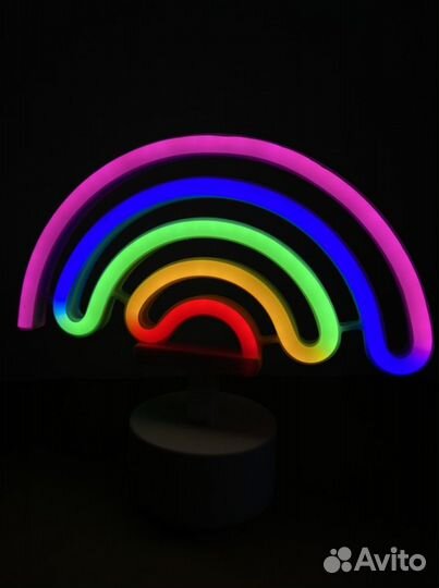 Неоновый светильник ночник