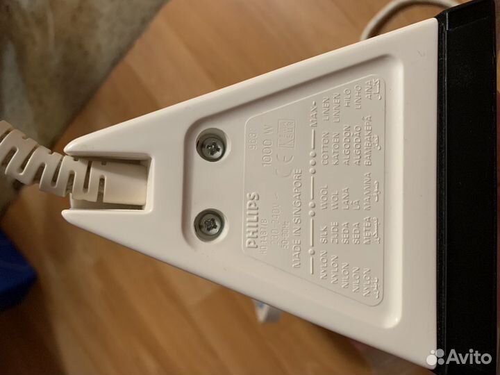 Утюг philips comfort azur cord Сингапур комплект