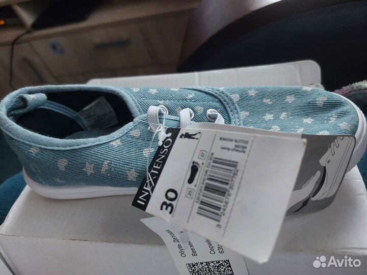 Кеды для девочки 30 размер