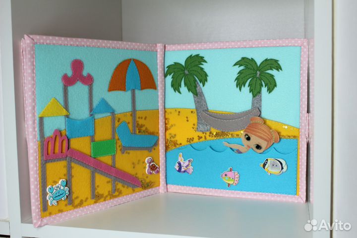 Книга из фетра