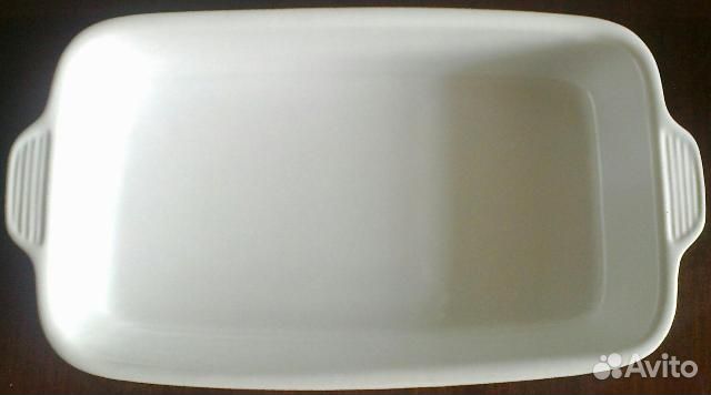 Жаровня прямоугольная керамическая