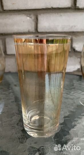 Бокалы, фужеры, графин одним лотом