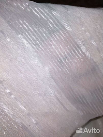 Красивый тюль с ламбрикеном Шторы в полоску