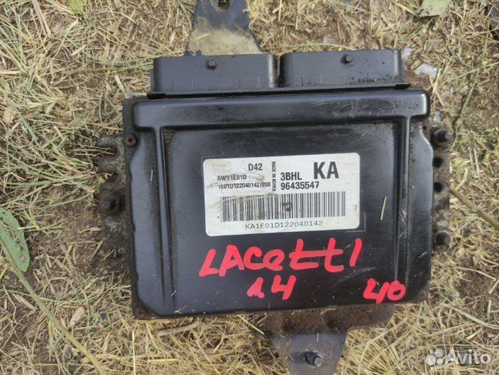 Блок управления двигателем Chevrolet Lacetti J200