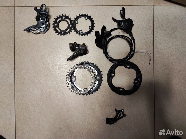 Велозапчасти коробкой