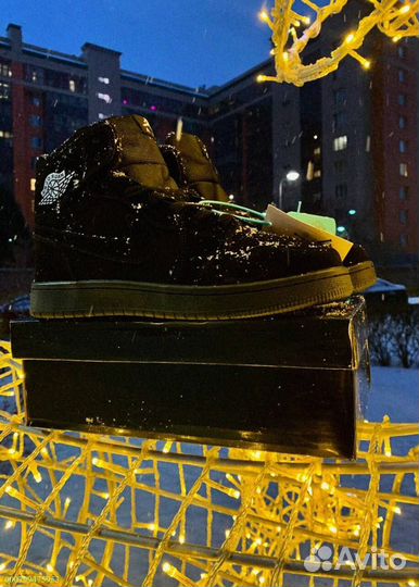 Кроссовки Nike Air Jordan тёплые (Арт.64732)