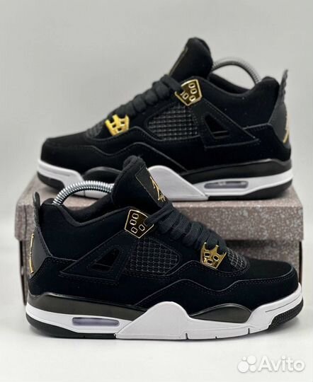 Кроссовки женские Nike Air Jordan 4 Retro black