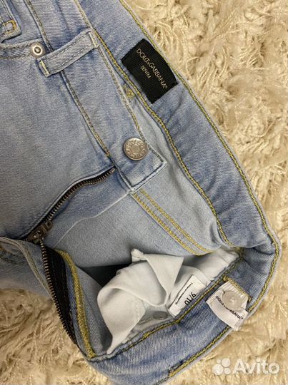 Джинсовые шорты D&G