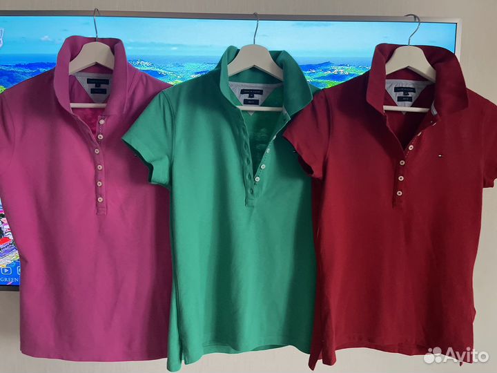 Tommy hilfiger поло женское