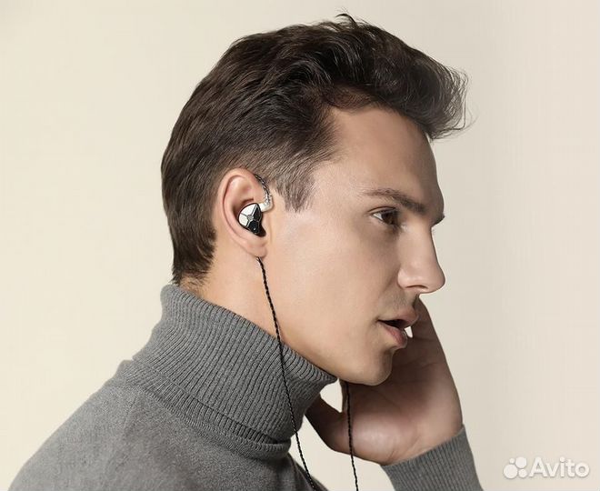 TRN ST1 вакуумные наушники (1DD+1BA)