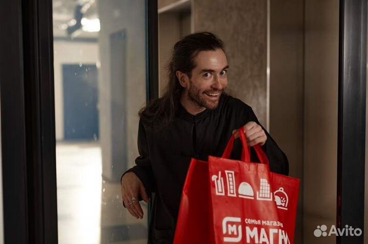 Пеший курьер еженедельные выплаты (Магнит)