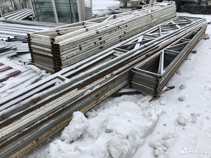 Фермы бу для ангаров 9,12,15,18м (металлические)