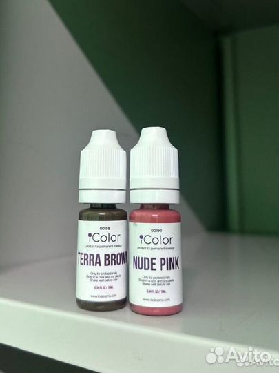 Пигменты для перманентного макияжа icolor