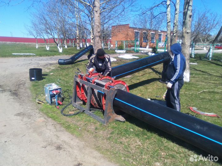 Пайка, сварка пнд (пэ) труб
